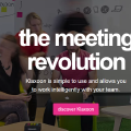 Обзор платформы для интерактивных совещаний Klaxoon